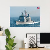 GUIDED-MISSILE CRUISER - CG-60 POSTER (Heimbüro)