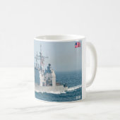 GUIDED-MISSILE CRUISER - CG-60-Tasse Kaffeetasse (VorderseiteRechts)