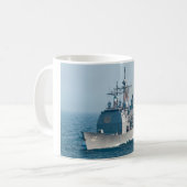 GUIDED-MISSILE CRUISER - CG-60-Tasse Kaffeetasse (Vorderseite Links)