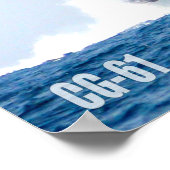 GUIDED-MISSILE CRUISER - CG-61 POSTER (Ecke)