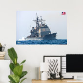GUIDED-MISSILE CRUISER - CG-61 POSTER (Heimbüro)