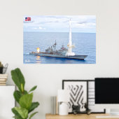 GUIDED-MISSILE CRUISER - CG-63 POSTER (Heimbüro)