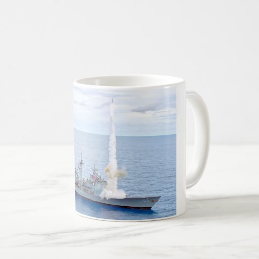 GUIDED-MISSILE CRUISER - CG-63 Tasse (VorderseiteRechts)