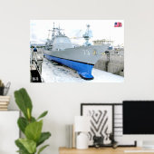 GUIDED-MISSILE CRUISER - CG-73 POSTER (Heimbüro)