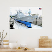 GUIDED-MISSILE CRUISER - CG-73 POSTER (Küche)