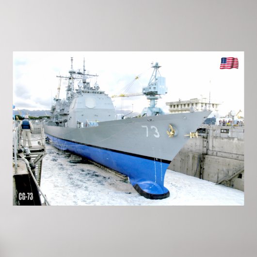 GUIDED-MISSILE CRUISER - CG-73 POSTER (Vorne)