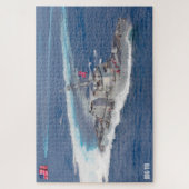 GUIDED-MISSILE DESTROYER - DDG-110 (20x30 INCH) Puzzle (Vertikal)