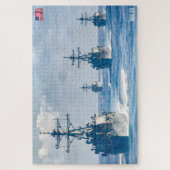 GUIDED-MISSILE DESTROYER - DDG-59 (20x30 INCH) Puzzle (Vertikal)