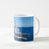 GUIDED-MISSILE DESTROYER - DDG-62-Tasse Kaffeetasse (VorderseiteRechts)