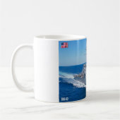 GUIDED-MISSILE DESTROYER - DDG-62-Tasse Kaffeetasse (Links)