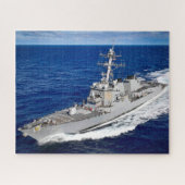 GUIDED-MISSILE DESTROYER - DDG-79 (16x20 INCH) Puzzle (Horizontal)
