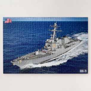 GUIDED-MISSILE DESTROYER - DDG-79 (20x30 INCH) Puzzle