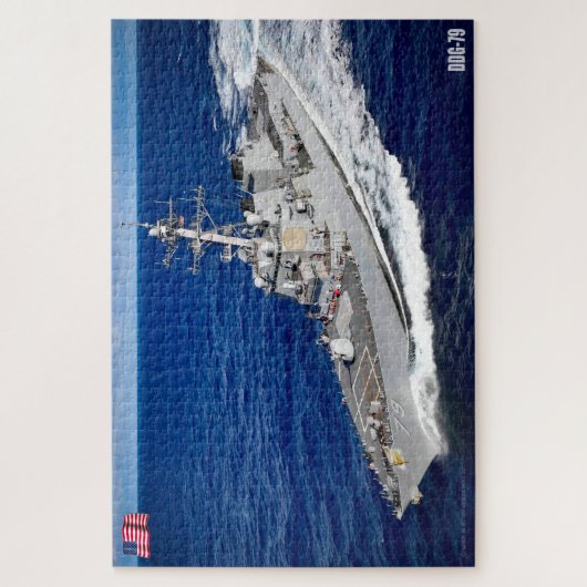 GUIDED-MISSILE DESTROYER - DDG-79 (20x30 INCH) Puzzle (Vertikal)