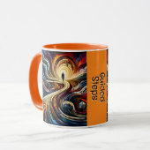 "Guided Steps" Kaffee-Tasse Tasse (Vorderseite Links)