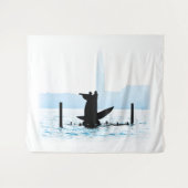 GUIDING HAND Large Tapestry Wandteppich (Vorderseite (Horizontal))