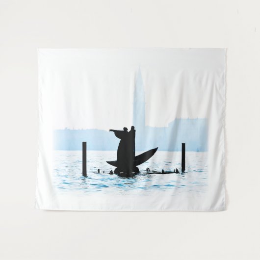 GUIDING HAND Large Tapestry Wandteppich (Vorderseite (Horizontal))