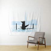 GUIDING HAND Large Tapestry Wandteppich (Beispiel (Horizontal))