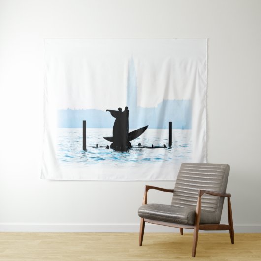 GUIDING HAND Large Tapestry Wandteppich (Beispiel (Horizontal))