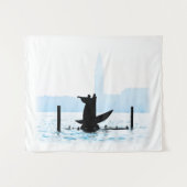 GUIDING HAND Medium (50" x 60") Tapestry Wandteppich (Vorderseite (Horizontal))