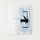 GUIDING HAND Medium (50" x 60") Tapestry Wandteppich (Vorderseite)