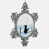 GUIDING HAND Pewter Snowflake Ornament (Links)