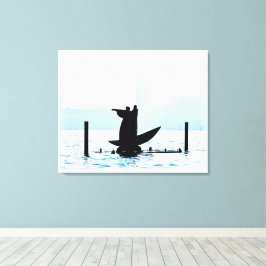 GUIDING HAND Stretched Canvas Print Leinwanddruck