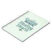 Guiding Minds, Healing Hearts – School Counselor Notizblock (Linke Seite)
