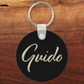 Guido Button-Schlüsselname Schlüsselanhänger (Vorderseite)