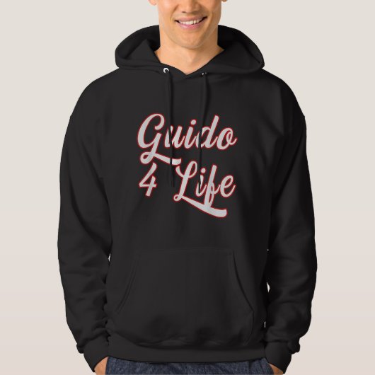 Guido for Life GTL New Jersey Garden Staat Shore Hoodie (Vorderseite)