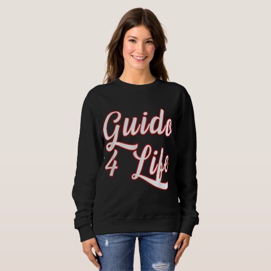 Guido for Life GTL New Jersey Garden Staat Shore Sweatshirt (Vorne ganz)