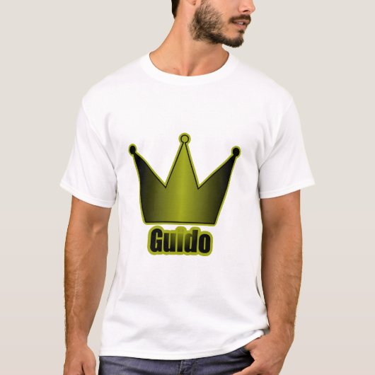 Guido-Kronen-Blau T-Shirt (Vorderseite)