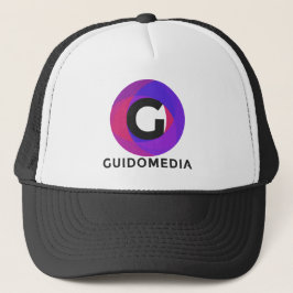 Guido-Medium-lila Fernlastfahrer-Hut Truckerkappe