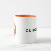 Guido-Medium-orange Kaffee-Tasse Tasse (Zentrum)
