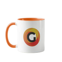 Guido-Medium-orange Kaffee-Tasse