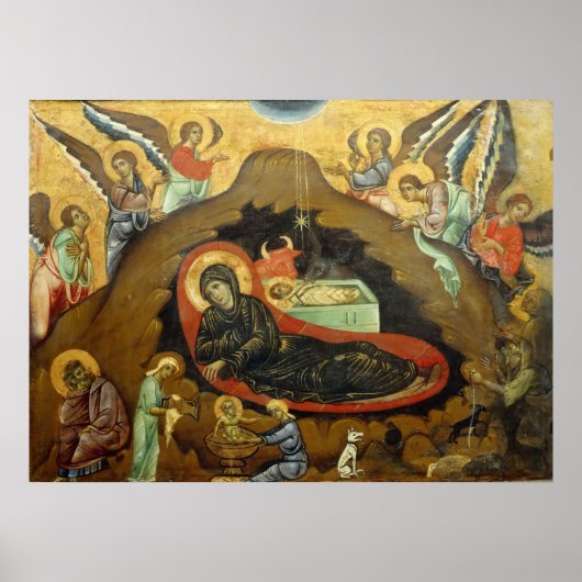 Guido of Siena - Krippe - Circa 1270 Poster (Vorne)