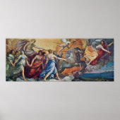 Guido Reni - Aurora folgt Apollo in seinem Auto Poster (Vorne)