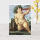 Guido Reni - Bacchus Karte (Gelbe Blume)