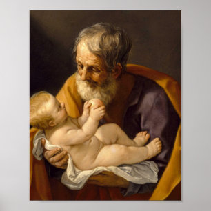 Guido Reni - der Heilige Joseph und das Christuski Poster