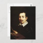 Guido Reni - Selbstportrait Postkarte (Vorne/Hinten)