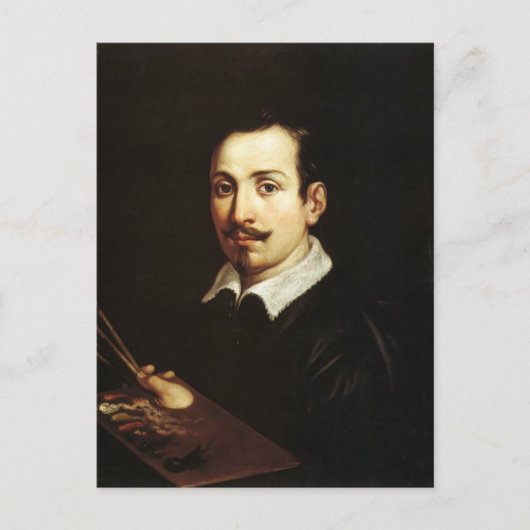 Guido Reni - Selbstportrait Postkarte (Vorderseite)