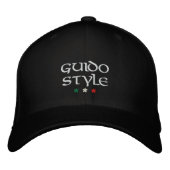 "Guido Style" bestickte Kappe (Vorderseite)
