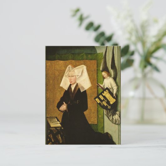 Guigone de Salins, Ehefrau des Spenders Postkarte (Stehend Vorderseite)