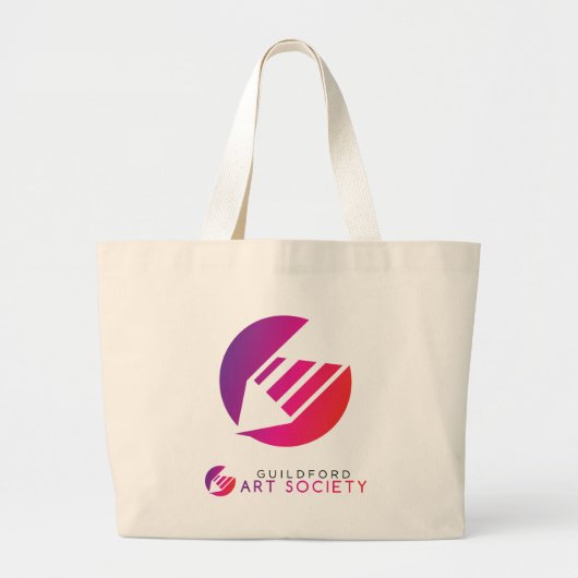 Guildford Art Society Bag Jumbo Stoffbeutel (Vorne)