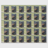 Guileless Rottweiler Geschenkpapier (Flach)