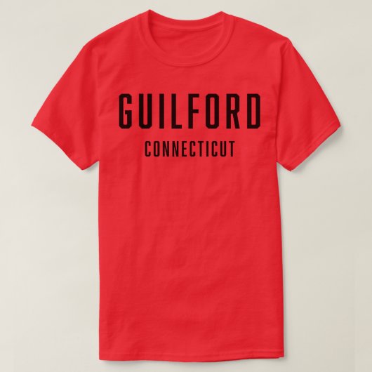 Guilford Connecticut TShirt (Design vorne)