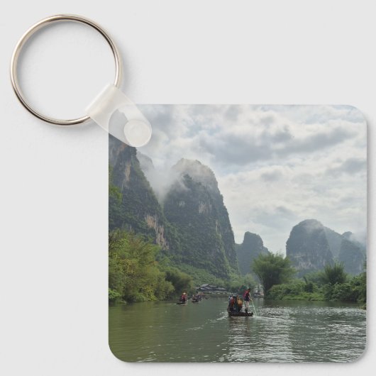 Guilin, China 2 sided Keychain Schlüsselanhänger (Vorderseite)