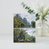 Guilin, China Collage Postkarte (Stehend Vorderseite)
