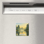 Guilin China Li River Travel Magnet (In Situ (Geschirrspüler))