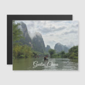 Guilin, China Magnet Card (Vorne/Hinten)