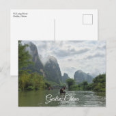 Guilin, China Postkarte (Vorne/Hinten)